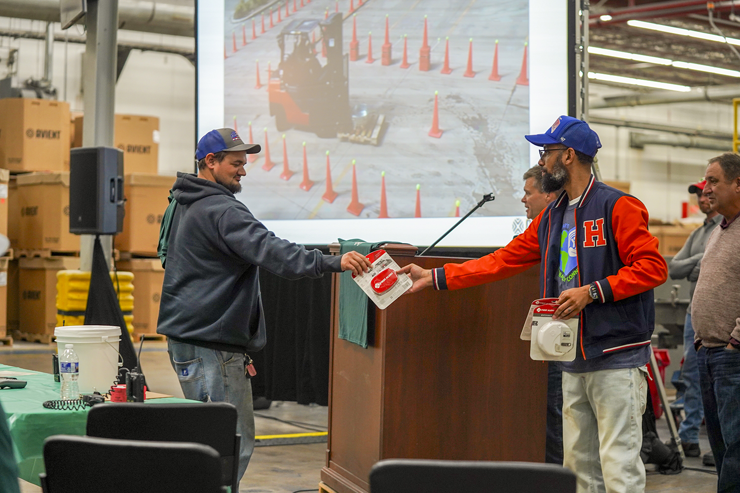 two men shaking hands